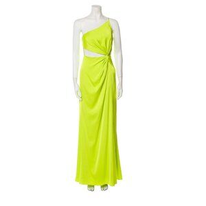 Liv Foster Evening Gown - Green/Chartreuse/Lime